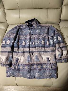 Big Chill Polar Bear Fleece Reversible Gorpcore L